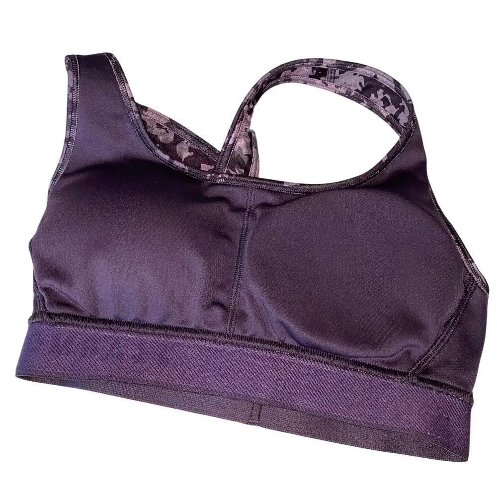 Under Armour Crossback Camo Splatter Sports Bra XS